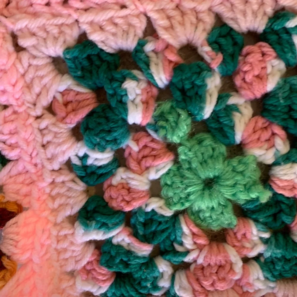 Handmade Granny Square Blanket 57